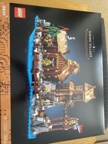 Lego ideas viking village - viking,