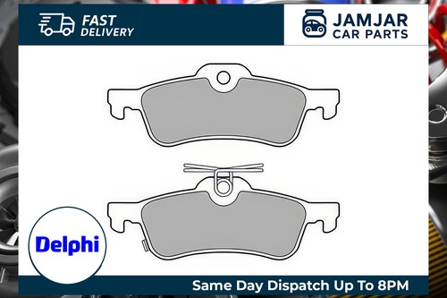 Delphi lp3147 brake pads - brake, rear