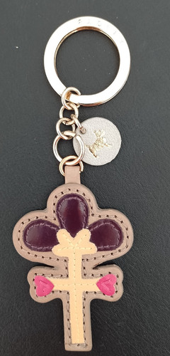 Radley leather keyring - ,, nwot