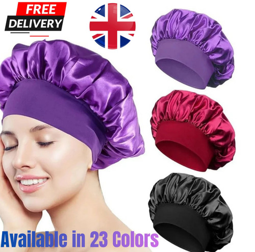 Long hair care satin bonnet - care,