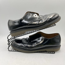 Dr Martens 1462PW Black Formal Shoes Size UK 9 No Laces Or Insoles