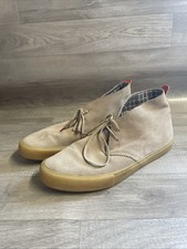 Clarks Originals Boots Mens UK 11 G EU 46 Desert Vulc Sand Suede Ankle Lace