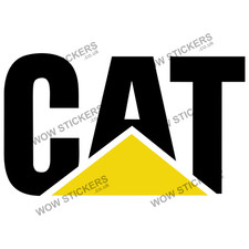 CAT Sticker Laptop Man Cave