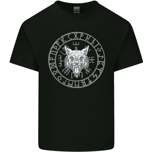 Viking wolf with nordic - viking,