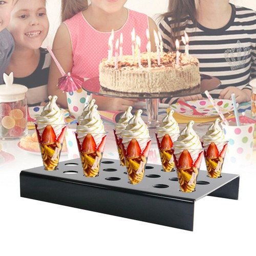 Ice cream cone stand cupcakes - ice,