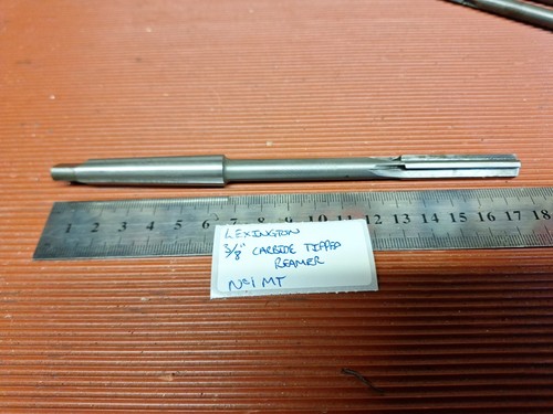 Carbide tipped reamer - tipped,