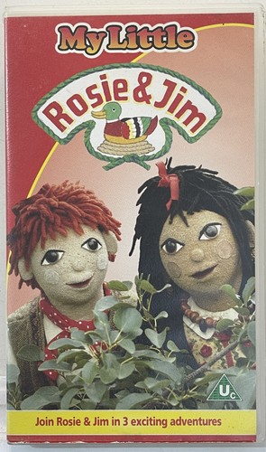 Little rosie jim vhs - rosie, &