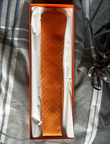 Hermès men silk - silk, tie