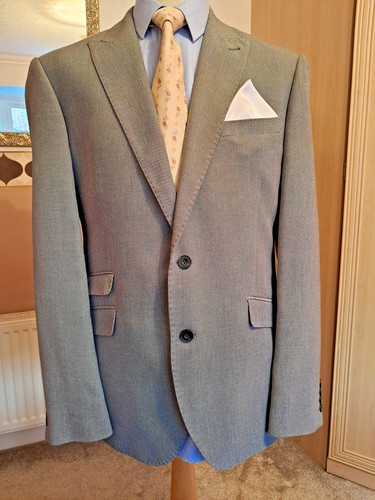 Mans large silver grey suit - mans,