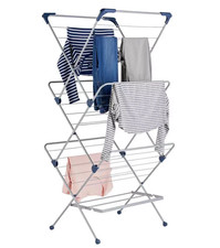 Home 3 Tier Jumbo Airer 19m Foldable Indoor Laundry Drying Rack-NEW FOOT MISSING