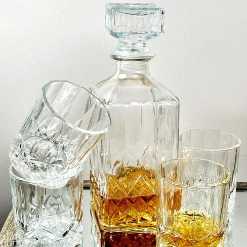 5pc crystal whiskey - 5pc,