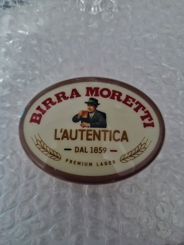 Moretti oval badge lens bar - badge,