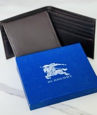 Burberry Leather Men  Wallet Coffee colour