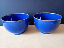 DENBY IMPERIAL BLUE DEEP NOODLE BOWL VERY GOOD USED CONDITION I
