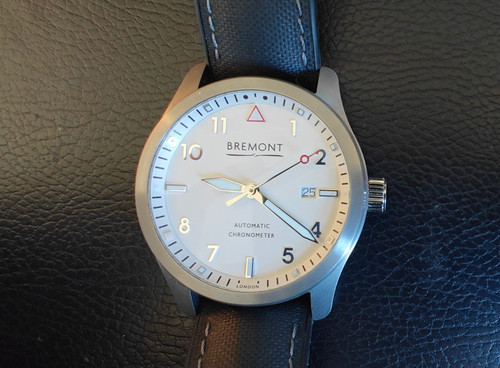 Bremont solo white silver - white-silver, |