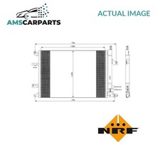 A/C AIR CON CONDENSER 35739