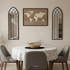 Vintage Window Style Wall