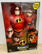 Disney Store - The Incredibles Power Couple talking action figures - Elastigirl