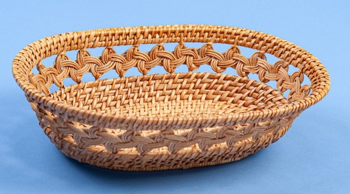Hand woven wicker basket - hand,