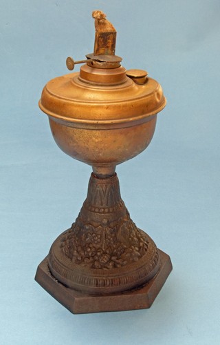Vintage brass and cast - , iron