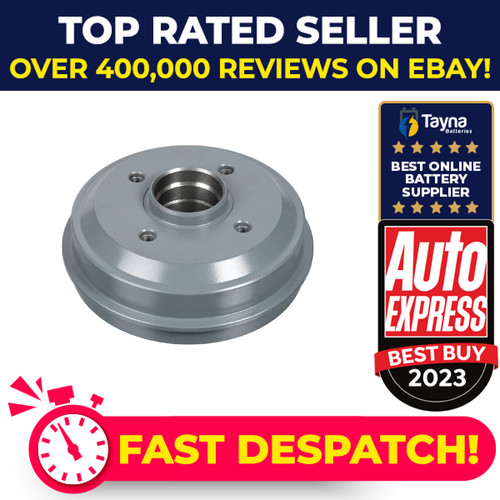 Brake drums fits - 2x, (pair)