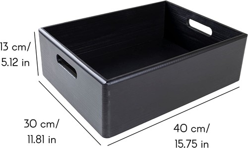 Wooden crate with handles 3 - |,