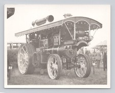 Old B&W Photo Traction Engine