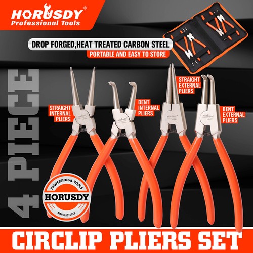 4pc circlip pliers set - 4pc,