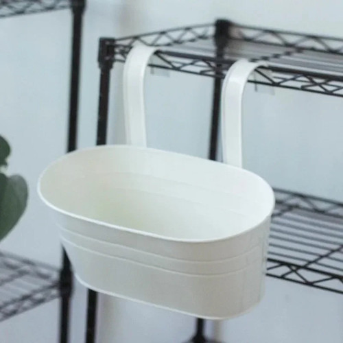 Hanging plant pots - plant, metal