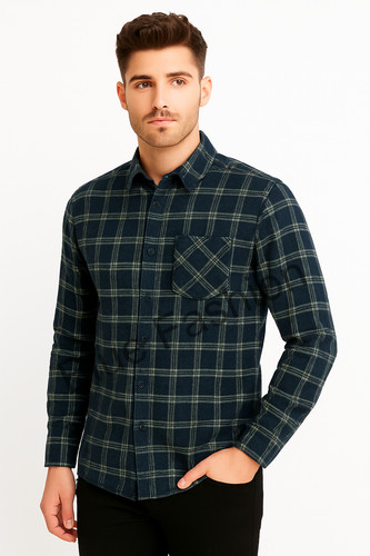 Mens check shirts long sleeve - mens,