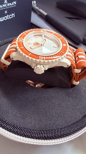 Blancpain swatch bioceramic - blancpain,