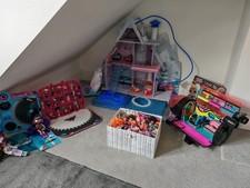 LOL Doll Mega Bundle Ski Chalet lonestar Aeroplane Hundreds Dolls & Accessories