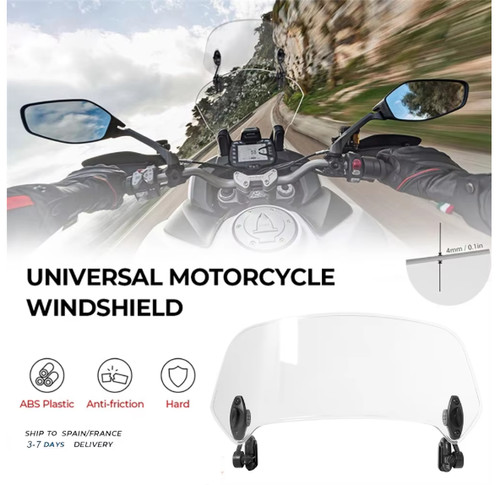 Motorcycle motorbike clip - clip, on