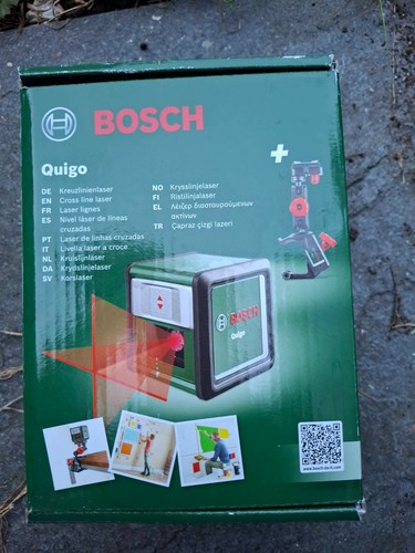 Bosch quigo cross line - laser, +