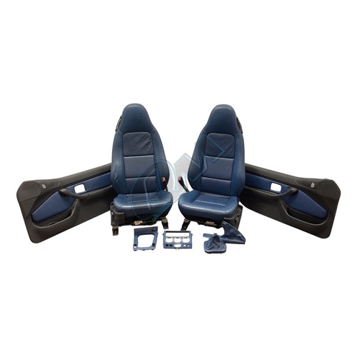Bmw e36 topaz - blue, leather