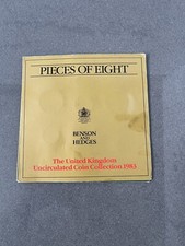 UK 1983 Uncirculated Pieces of Eight Coin Collection by Benson and Hedges