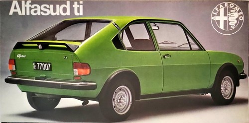 Alfa romeo alfasud - romeo, flyer