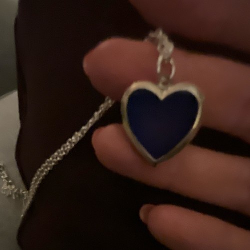 Heart shaped pendant mood - heart,