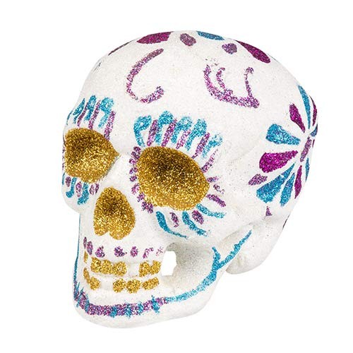 Glitter sugar skull halloween - sugar,