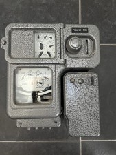 Landis & Gyr -  RARE Metal cased Coin Operated Electricity Meter, 50p & £1 