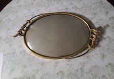 Art Nouveau Convex Oval Curved
