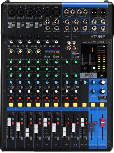 Yamaha mg12xu mixer - dj,