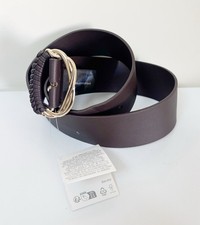 Zara Belt Brown Faux Leather