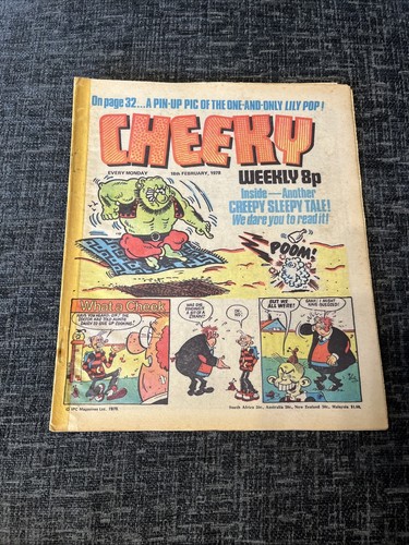 Cheeky weekly comic 18 - cheeky,
