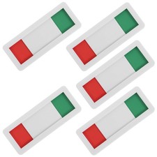 5 Pcs Status Switch Sign