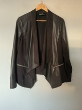Wallis Faux Leather Biker