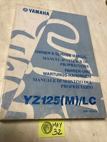 Yamaha yz125lc 5hd 2000 - yamaha,