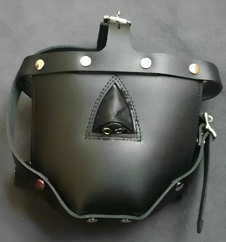 Genuine leather bondage padded - leather,