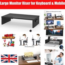 Wooden Monitor Computer Laptop