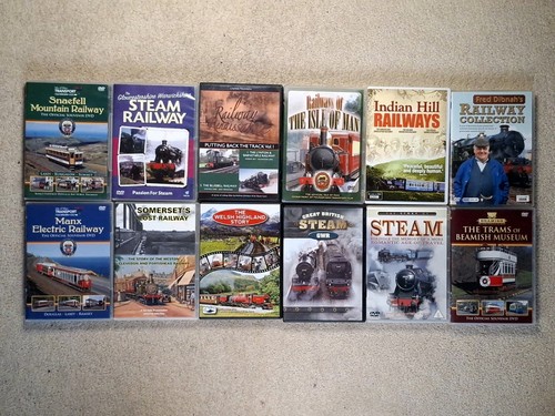 Mixed railway dvd bundle - mixed, steam